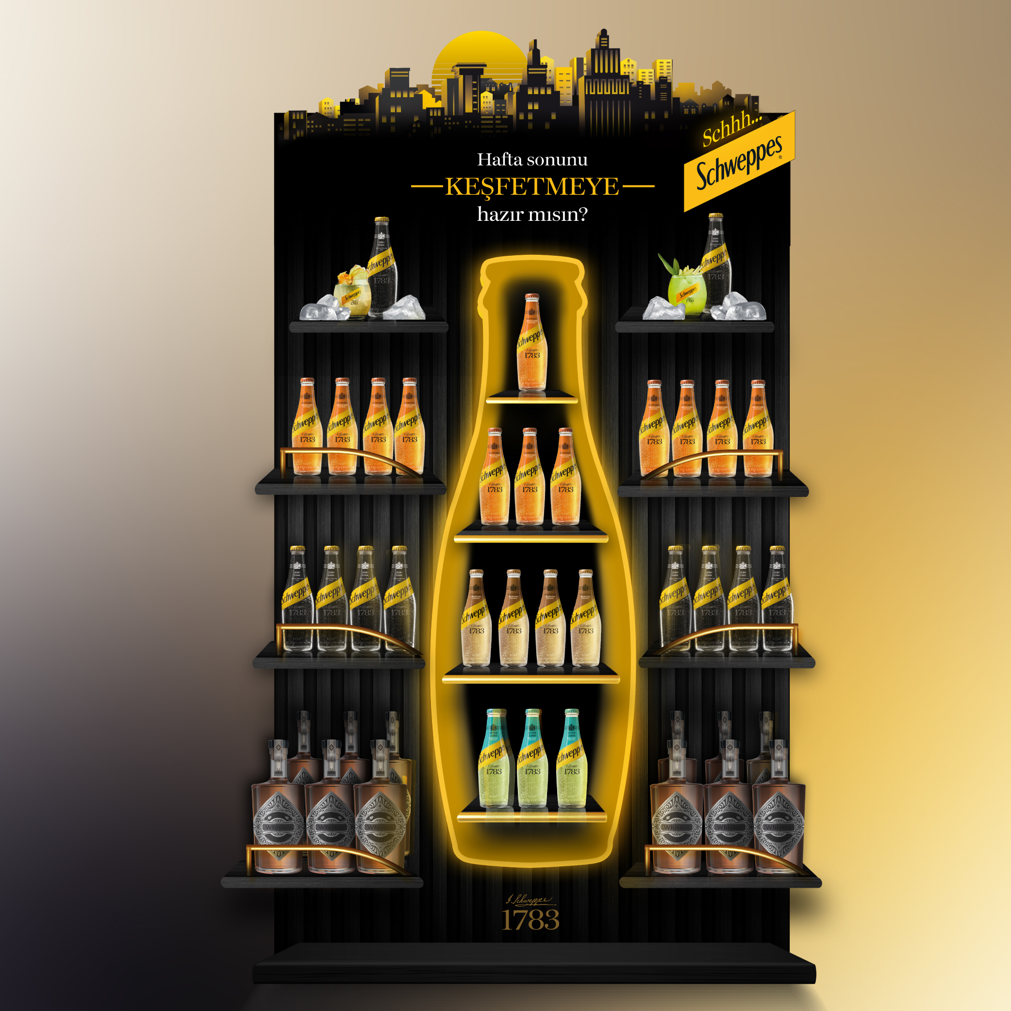 Schweppes Display